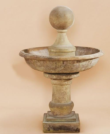 Stratos Outdoor Cast Stone Garden Fountain Fountain Tuscan